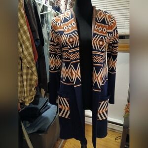 Rachel Zoe Long Cardigan Sz XS